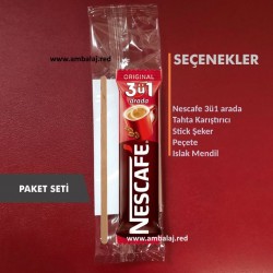 Nescafe Servis Paket Seti | 100 Adet