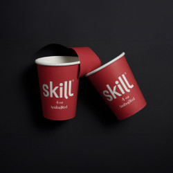 Baskılı Karton Bardak 4 oz | 1.000 Adet