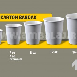 Karton bardak 16 oz | 1 000 Adet