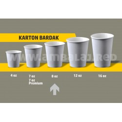 Karton bardak 8 oz | 2.000 Adet