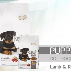 Reflex Puppy Lamp&Rice Kuzu Etli & Pirinçli Yavru Köpek Maması 15 Kg