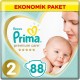 Prima Premium Care 2 Bebek Bezi Beden | Mini Jumbo Paket 88 Adet